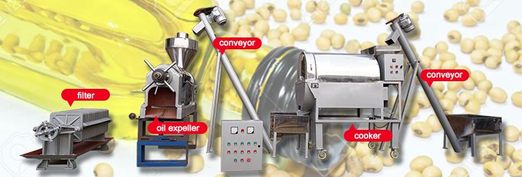 set up a small scale soya oil line